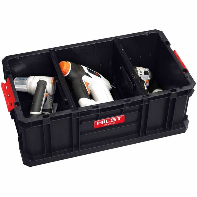 Ящик для инструментов HILST INDOOR BOX 200 FLEX с делителями (SKRQBOXTWO2FCZAPG002)
