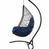 Кресло подвесное Easy синяя подушка