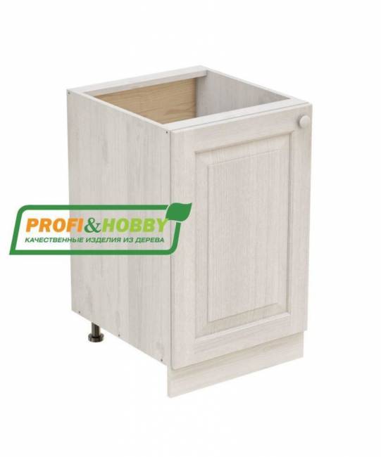 Тумба 1 дверь 500 х 560 х 720 сосна, без покраски