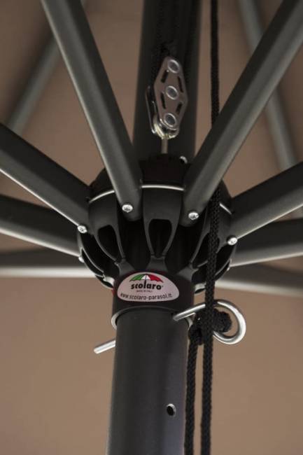 Зонт профессиональный 3х4 м Napoli Standard антрацит, черный 3000х4000 мм Зонт профессиональный 3х4 м Napoli Standard антрацит, черный 3000х4000 мм