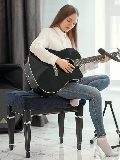 Банкетка Васко В 97Н венге/серебро