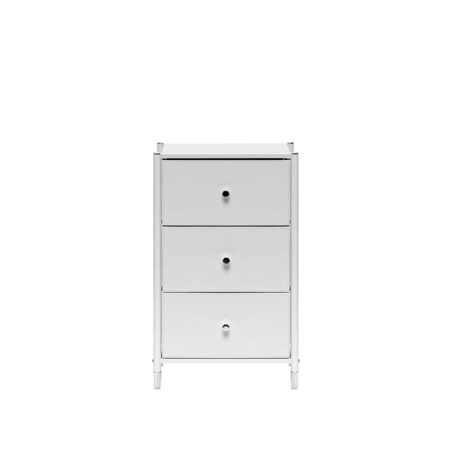 Комод Leset Хайди 3 ящика Белый Белый