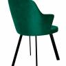 Стул DikLine 345 K13 изумруд, ножки черные