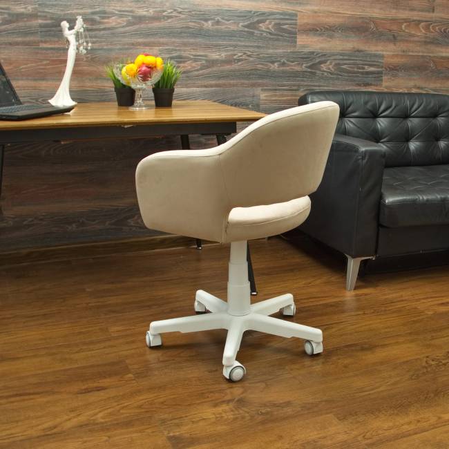 Кресло Бабби белый / бежевый