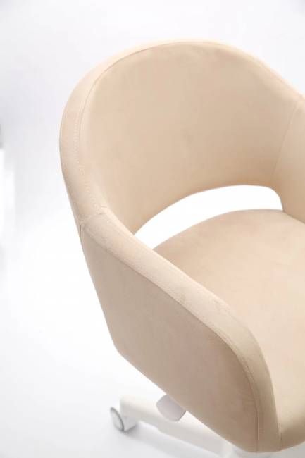 Кресло Бабби белый / бежевый