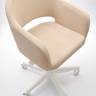 Кресло Бабби белый / бежевый