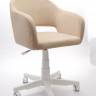 Кресло Бабби белый / бежевый