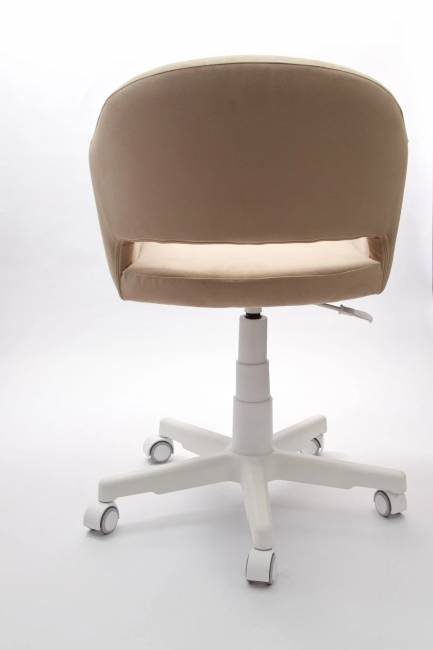 Кресло Бабби белый / бежевый