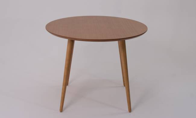 Стол Монте К 100 натур со стульями Сашш натур красный