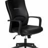 Кресло офисное «Модерн-10» (Modern-10) (Искусств. чёрная кожа)