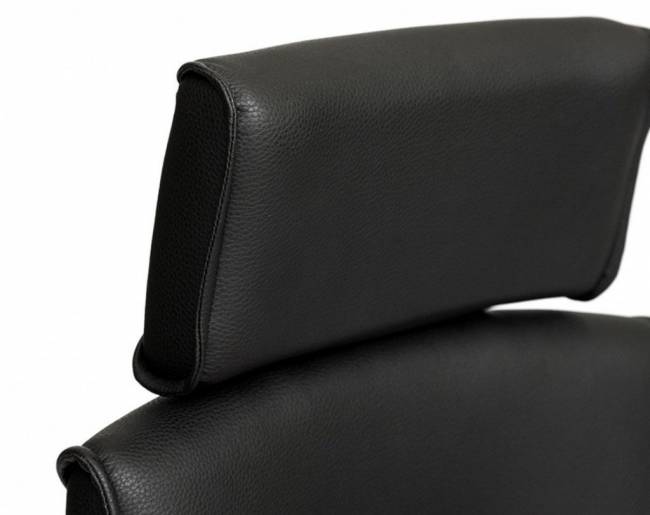 Кресло офисное «Модерн-10» (Modern-10) (Искусств. чёрная кожа)