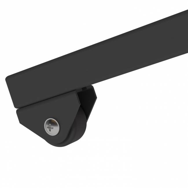 Стол универсальный трансформируемый АНДРЭ Loft ЛДСП дуб вотан/чёрный