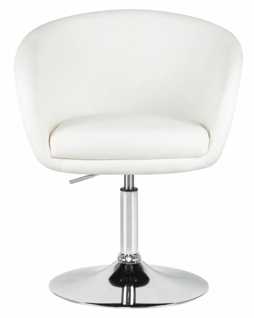 Кресло дизайнерское DOBRIN EDISON, белый