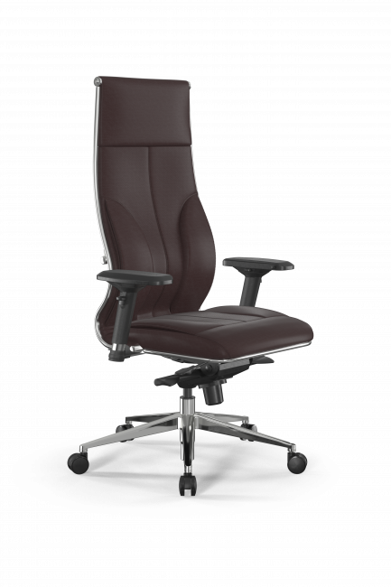 Кресло Samurai L1-11D - Infinity /Kc06/Wm06/D04P(M06.B32.G11.W03), темно-коричневый