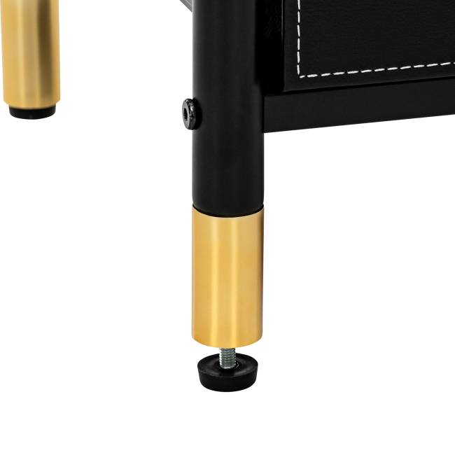 Комод Leset Хайди 4 ящика Чёрный Чёрный Комод Leset Хайди 4 ящика Чёрный Чёрный