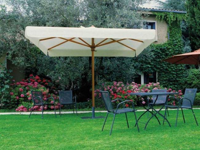 Зонт на центральной стойке для улицы квадратный "Palladio" Standard 3м x 3м Зонт на центральной стойке для улицы квадратный "Palladio" Standard 3м x 3м