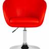 Кресло дизайнерское DOBRIN EDISON, красный
