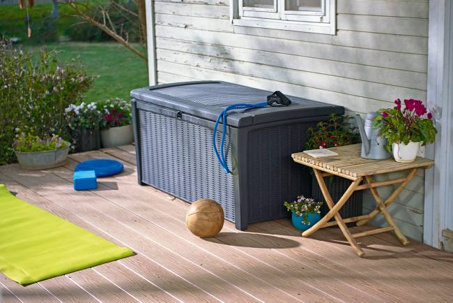 Сундук Борнео (BORNEO) 416л., графит Сундук Борнео (BORNEO) 416л., графит