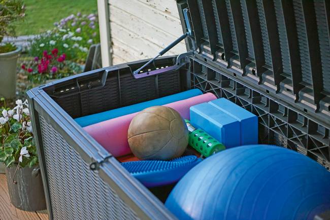 Сундук Борнео (BORNEO) 416л., графит Сундук Борнео (BORNEO) 416л., графит