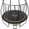 Батут 12FT 3,66м с защитной сеткой (внутрь) с лестницей  , чёрный
