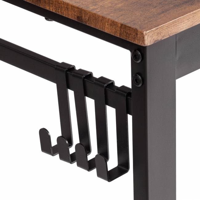 Стол Вд-14/Wd-14 burnt/обгоревшее дерево burnt