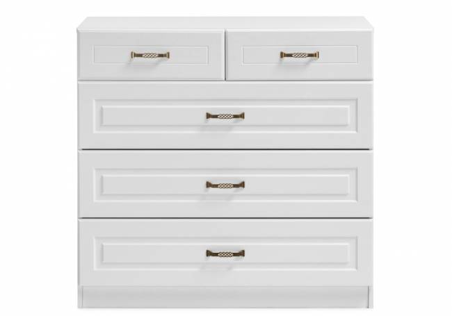 Комод Ливерпуль 10.103.01 белый / ясень ваниль