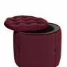 Пуф Фрио бордовый