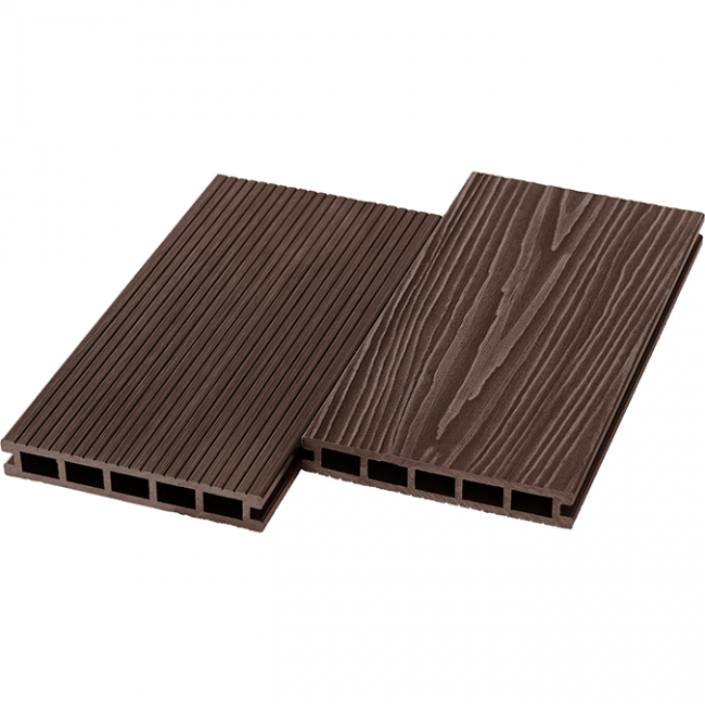 Террасная доска из ДПК UnoDeck Ultra, 150х24х3000/4000 3000, Венге