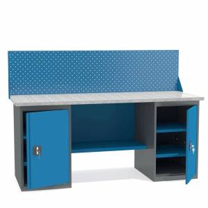 Верстак с двумя Тумбами ВТ2-1.9 (ШхГхВ, мм) 1900x685x850