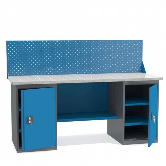 Верстак с двумя Тумбами ВТ2-1.9 (ШхГхВ, мм) 1900x685x850