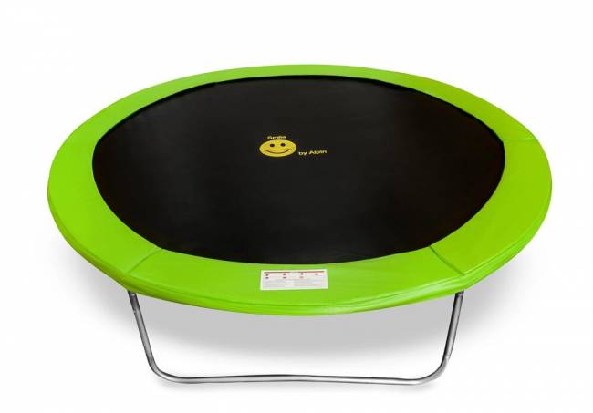 Батут "Smile outside", зеленый 8ft с защитной сеткой и лестницей Батут "Smile outside", зеленый 8ft с защитной сеткой и лестницей