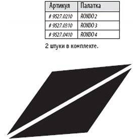 Дно под тамбур палатки RONDO 2