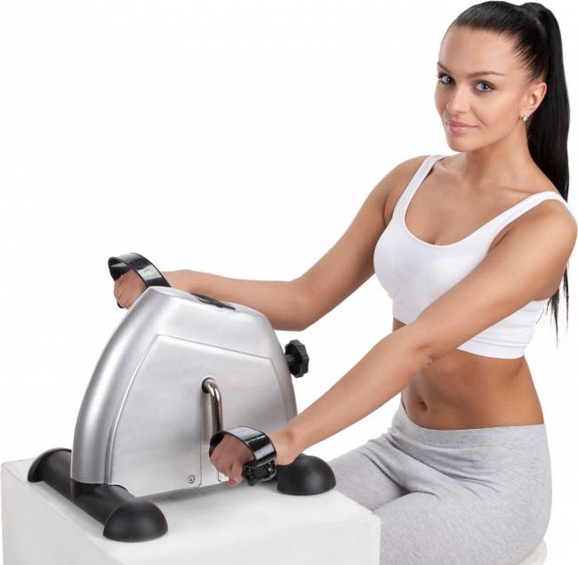 Мини велотренажер