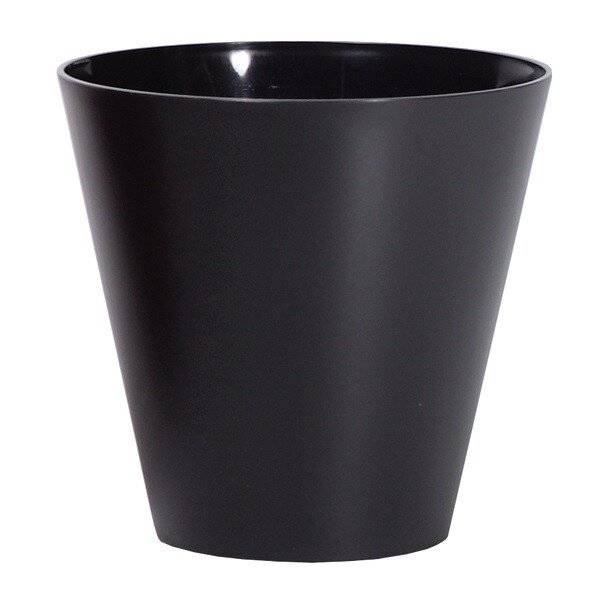 Кашпо для цветов "Prosperplast Tubus", антрацит, 28,5л