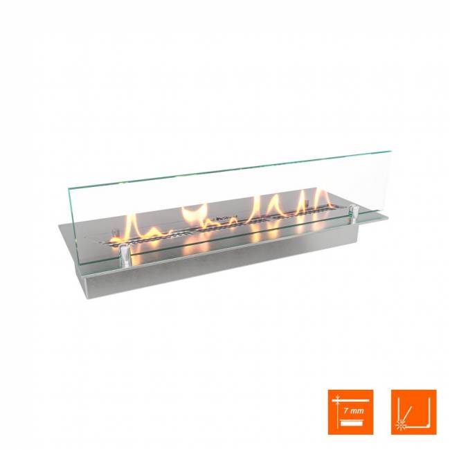 Топливный блок SteelHeat LINE GLASS 500