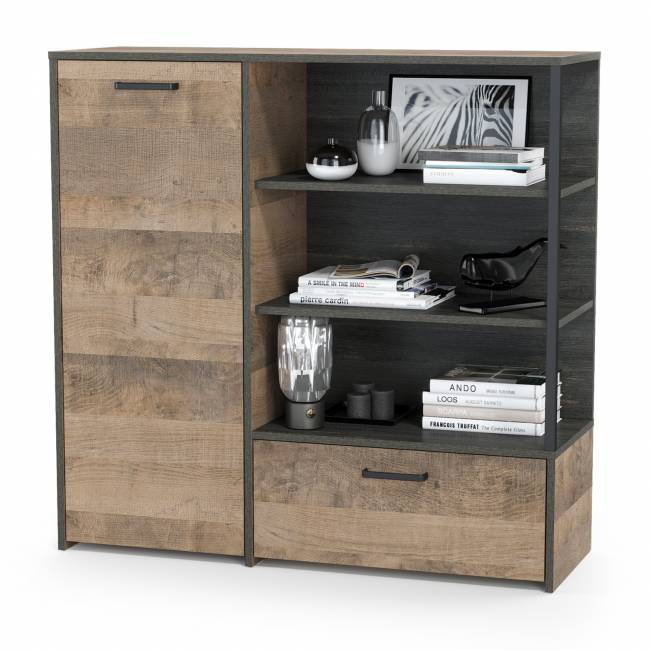 Комод Трувор 13.307.01 цвет дуб гранж песочный/интра