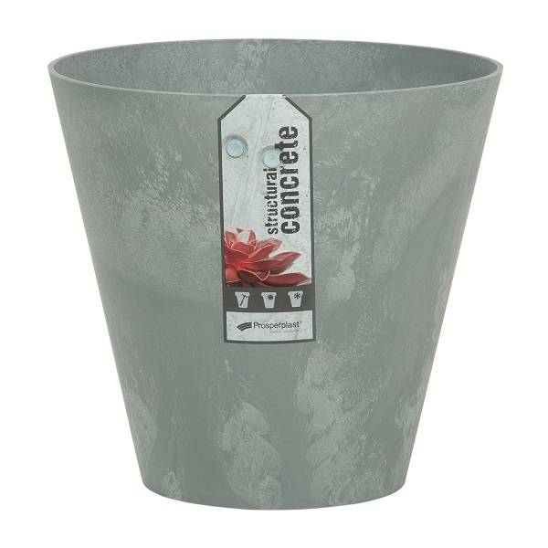 Кашпо для цветов "Prosperplast Tubus", бетон, 28,5л