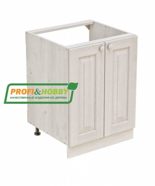 Тумба мойка 600 х 560 х 720 сосна, без покраски