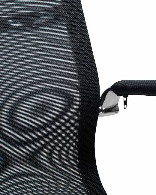 Офисное кресло для посетителей DOBRIN CODY MESH, черный