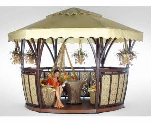 Беседка "Грация" сизалевая
