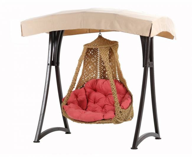 Кресло-гамак №14 (сизаль, без каркаса)