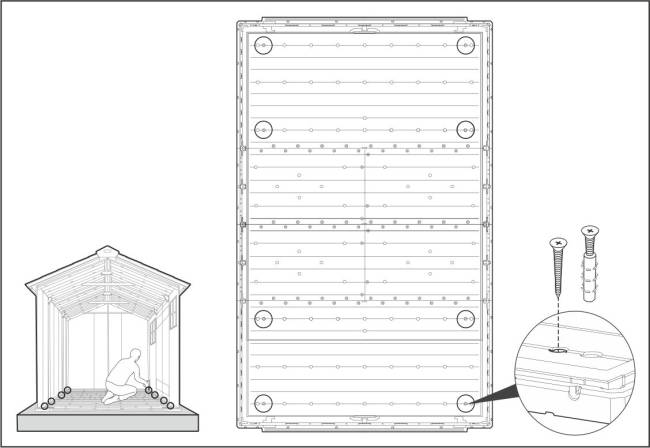 Сарай "Окланд 1175СД" (размеры 342 х 216 см) Сарай "Окланд 1175СД" (размеры 342 х 216 см)