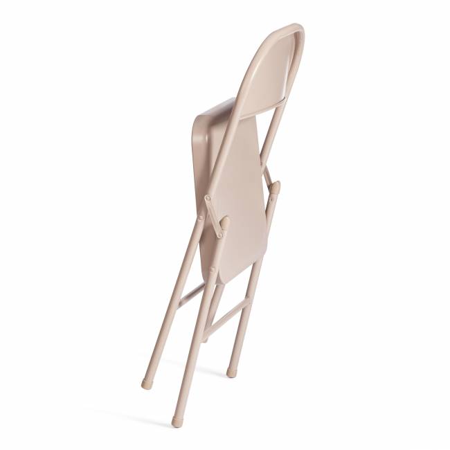 Стул складной Фолдер/Folder (мод.3023(II)) металлический, 46,5х48х75, 7-бежевый (Комплект из 6 шт.) бежевый металлический