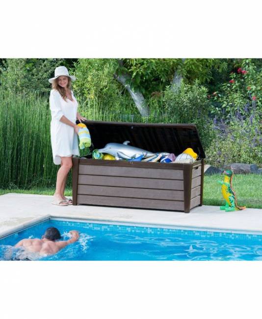 Сундук Keter BRUSHWOOD (WOOD LOOK) STORAGE BOX 455L
