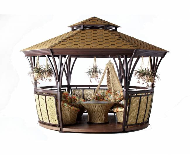Беседка "Грация XL" сизалевая Беседка "Грация XL" сизалевая