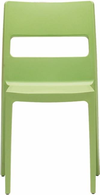 Стул пластиковый Sai зеленый 480х510х820 мм