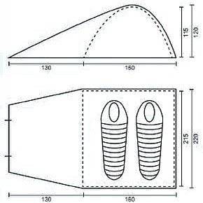 Палатка Campack Tent Forest Explorer 2
