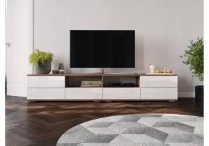 Маллоу дуб вотан / белый глянец