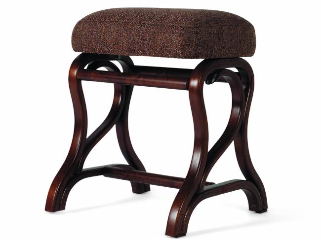 Банкетка Диана темно-коричневый/рогожка коричневая