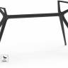 Подстолье металлическое двойное Metropolis L графит 1060х620х740 мм